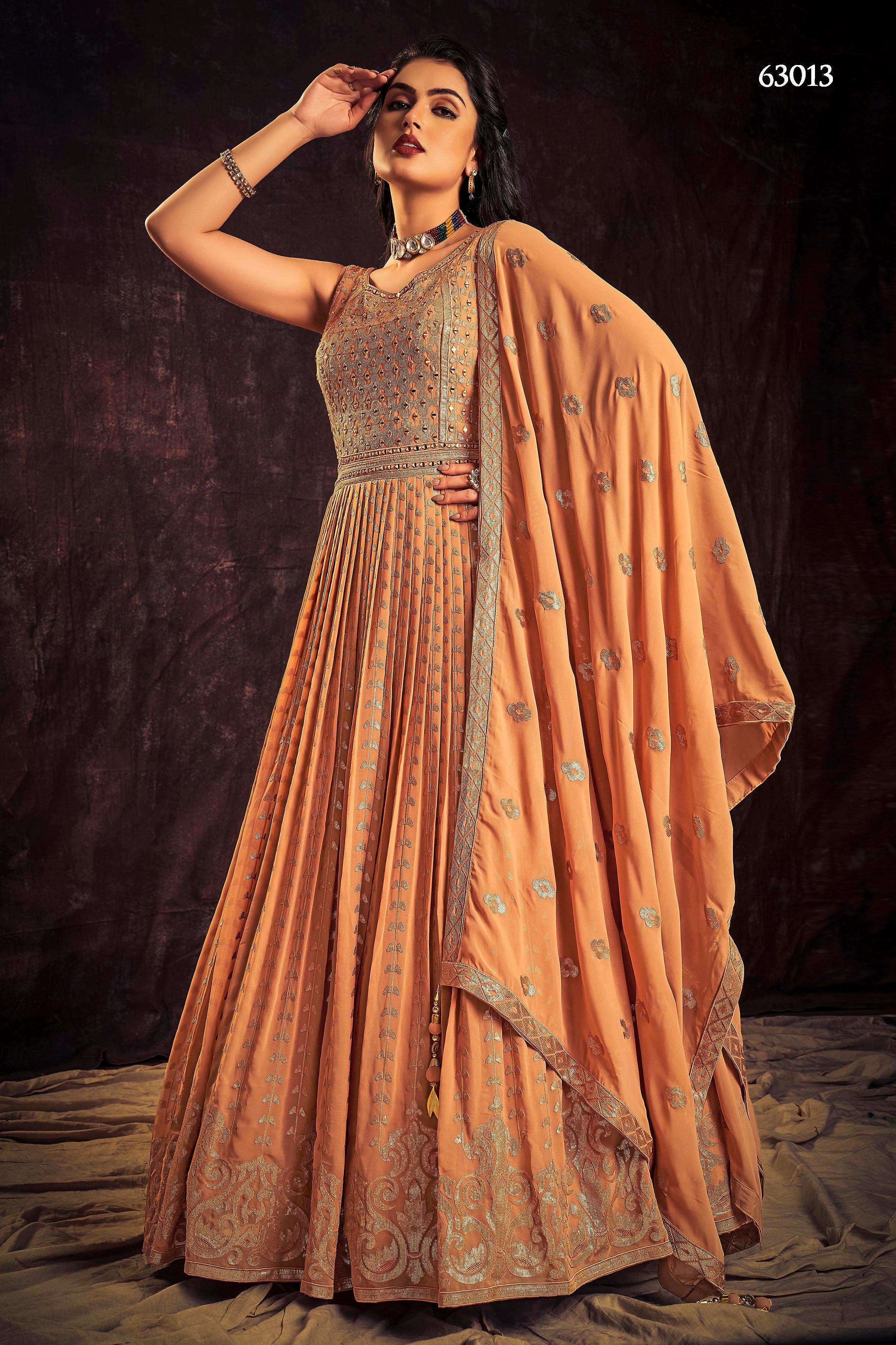 Zoya Vol 3 Designer Occasion Wear Gown D.No 63013 - Anant Exports