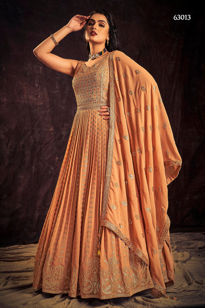 Zoya Vol 3 Designer Occasion Wear Gown D.No 63013 - Anant Exports