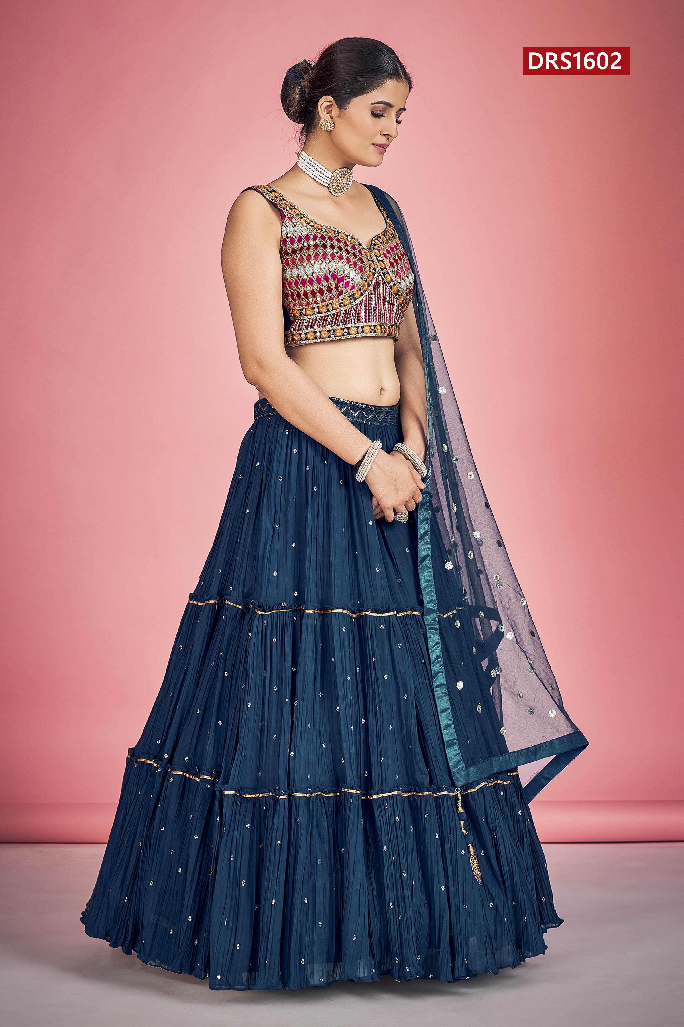 Regina Designer Occasion Wear Lehenga D.No 1602