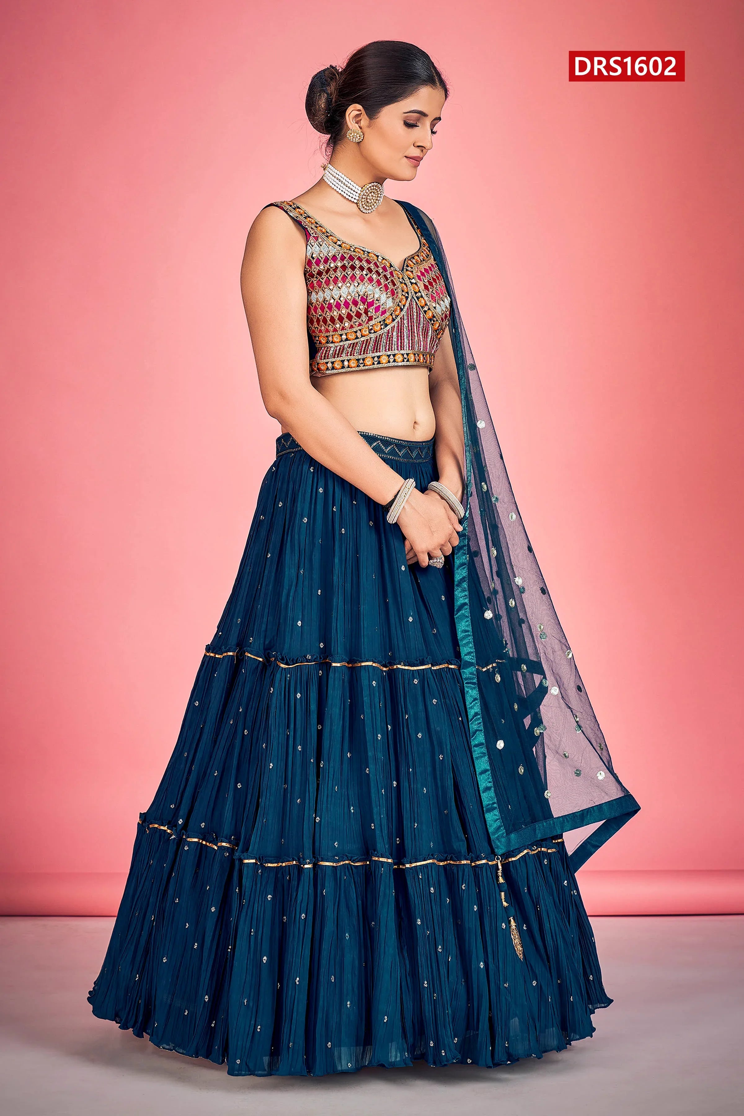 Regina Designer Occasion Wear Lehenga D.No 1602 - Anant Exports