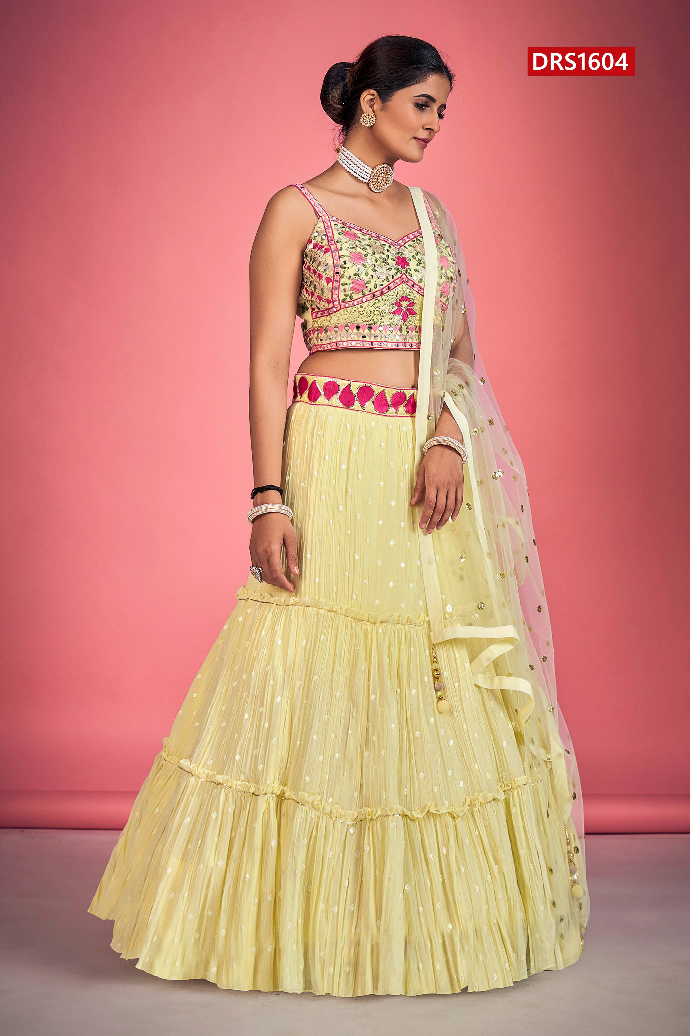 Regina Designer Occasion Wear Lehenga D.No 1604