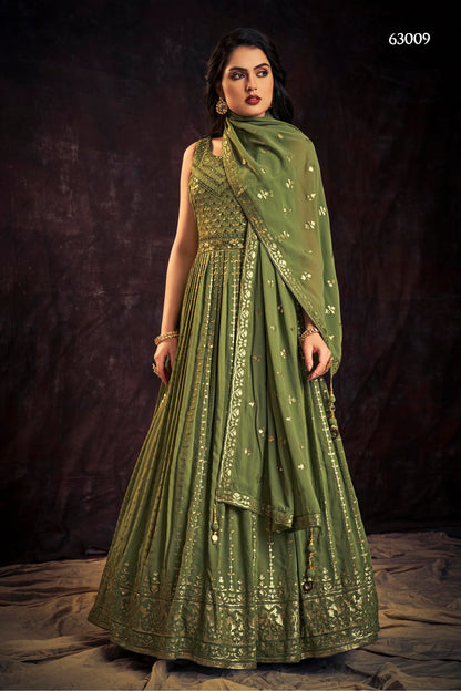 Zoya Vol 3 Designer Occasion Wear Gown D.No 63009 - Anant Exports