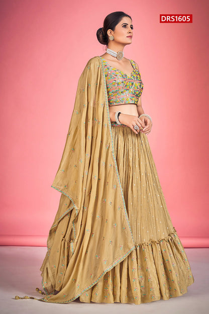 Regina Designer Occasion Wear Lehenga D.No 1605 - Anant Exports