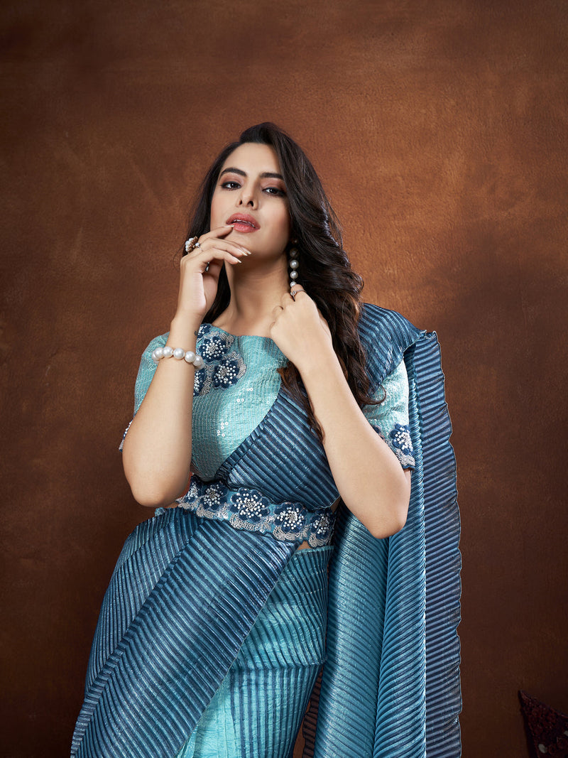 Banarasi Crush Silk Saree