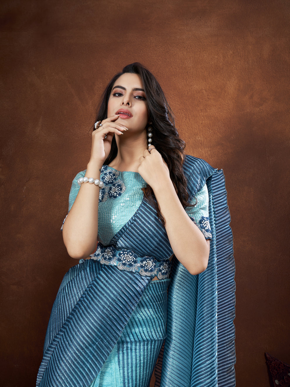 Banarasi Crush Silk Saree