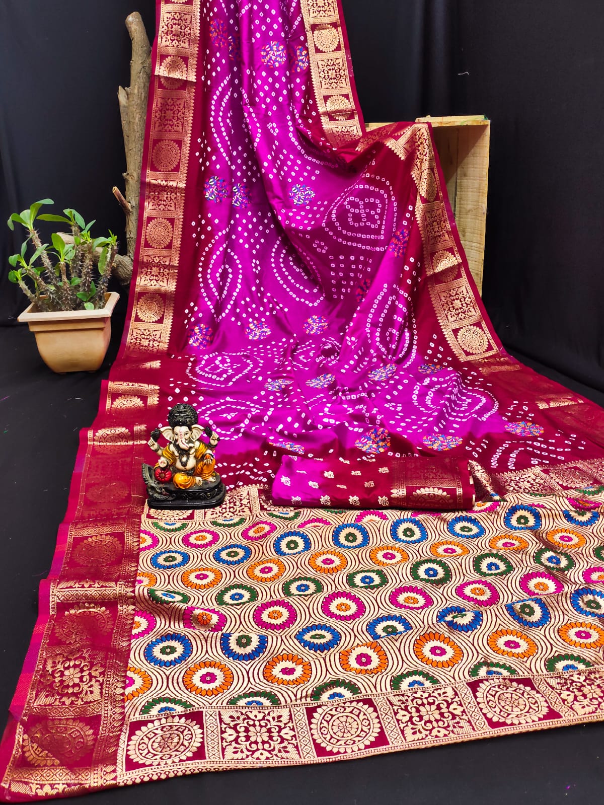 Bandhani Saree