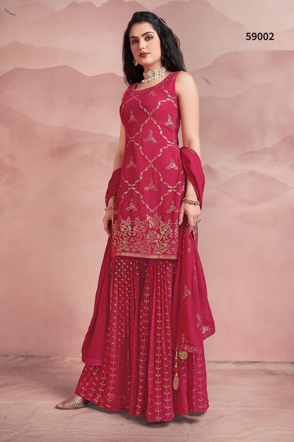 Noorani Vol 7 Designer Occasion Wear Suit D.No 59002 - Anant Tex Exports Private Limited