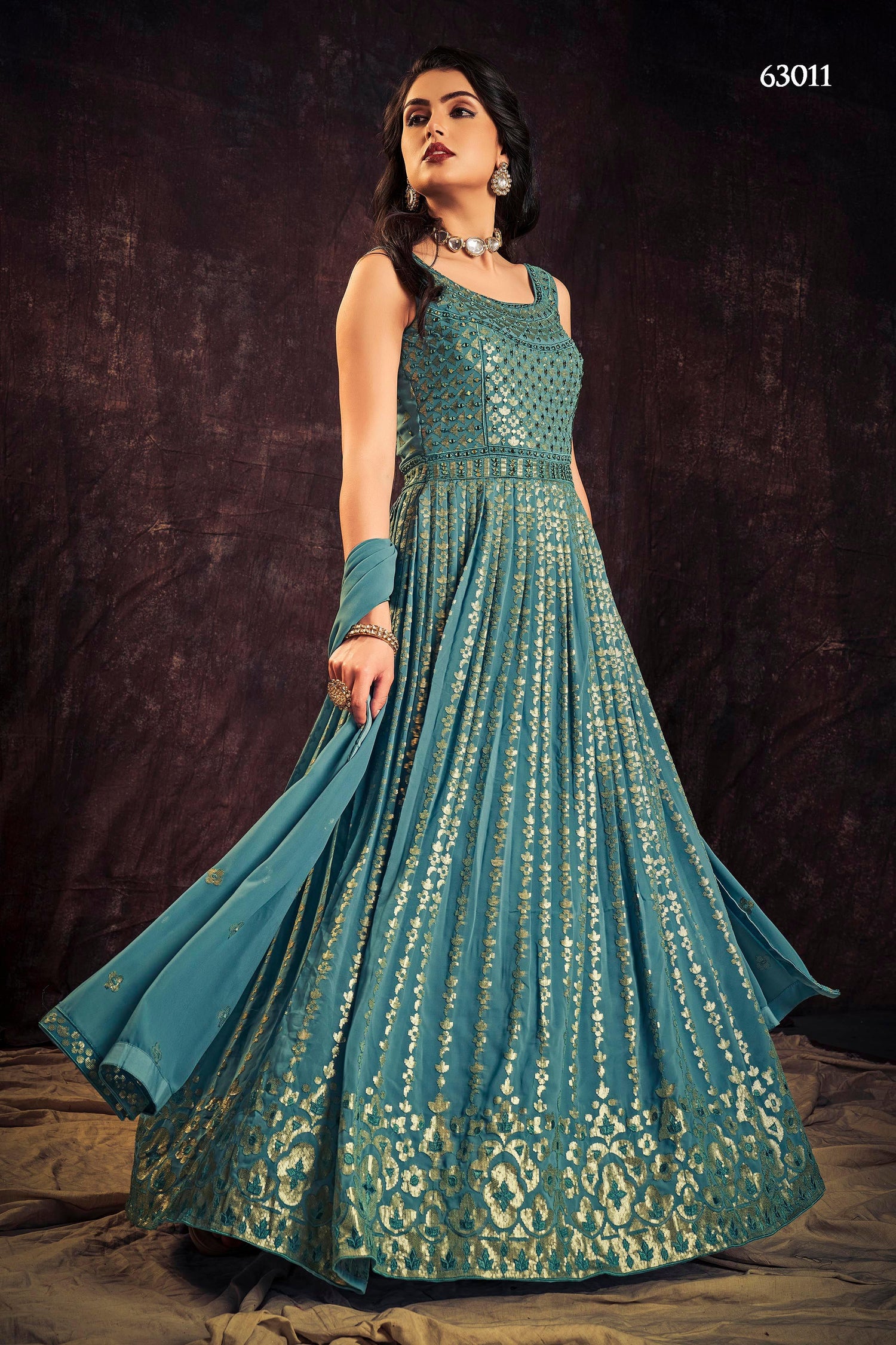 Zoya Vol 3 Designer Occasion Wear Gown D.No 63011 - Anant Exports