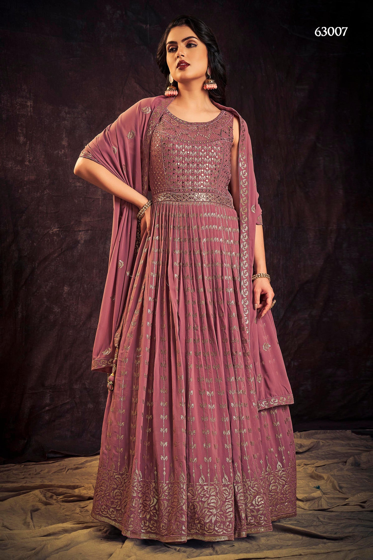 Zoya Vol 3 Designer Occasion Wear Gown D.No 63007 - Anant Exports