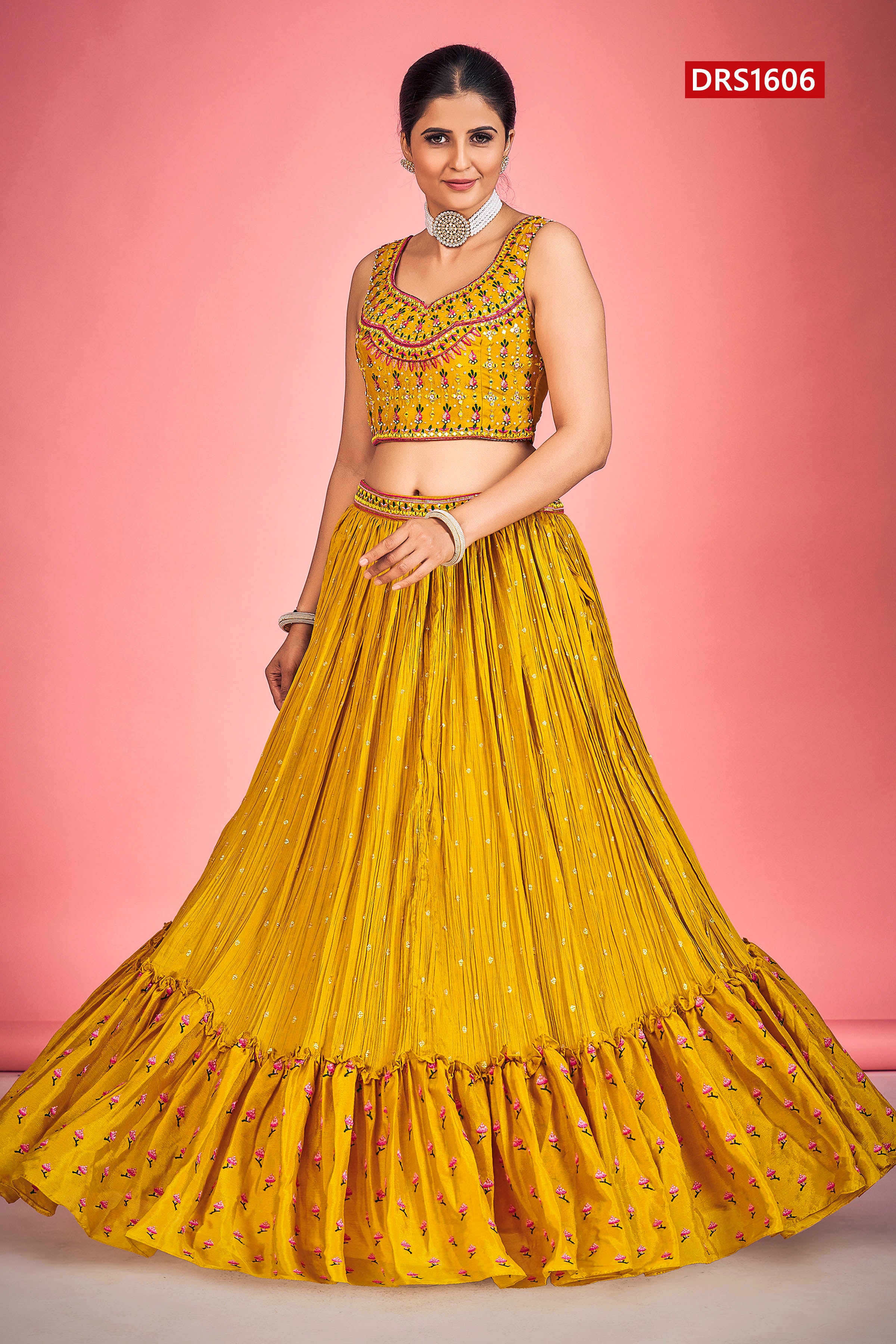 Regina Designer Occasion Wear Lehenga D.No 1606