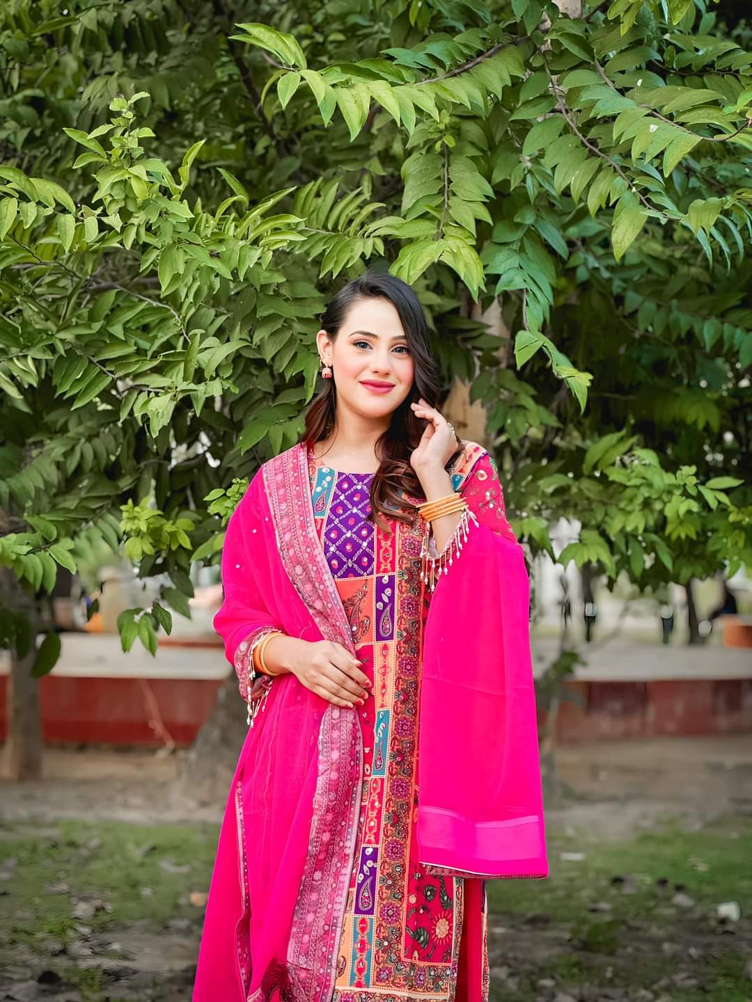 Beautiful Designer Tuhi-2 Pakistani Suit With Dupatta Set