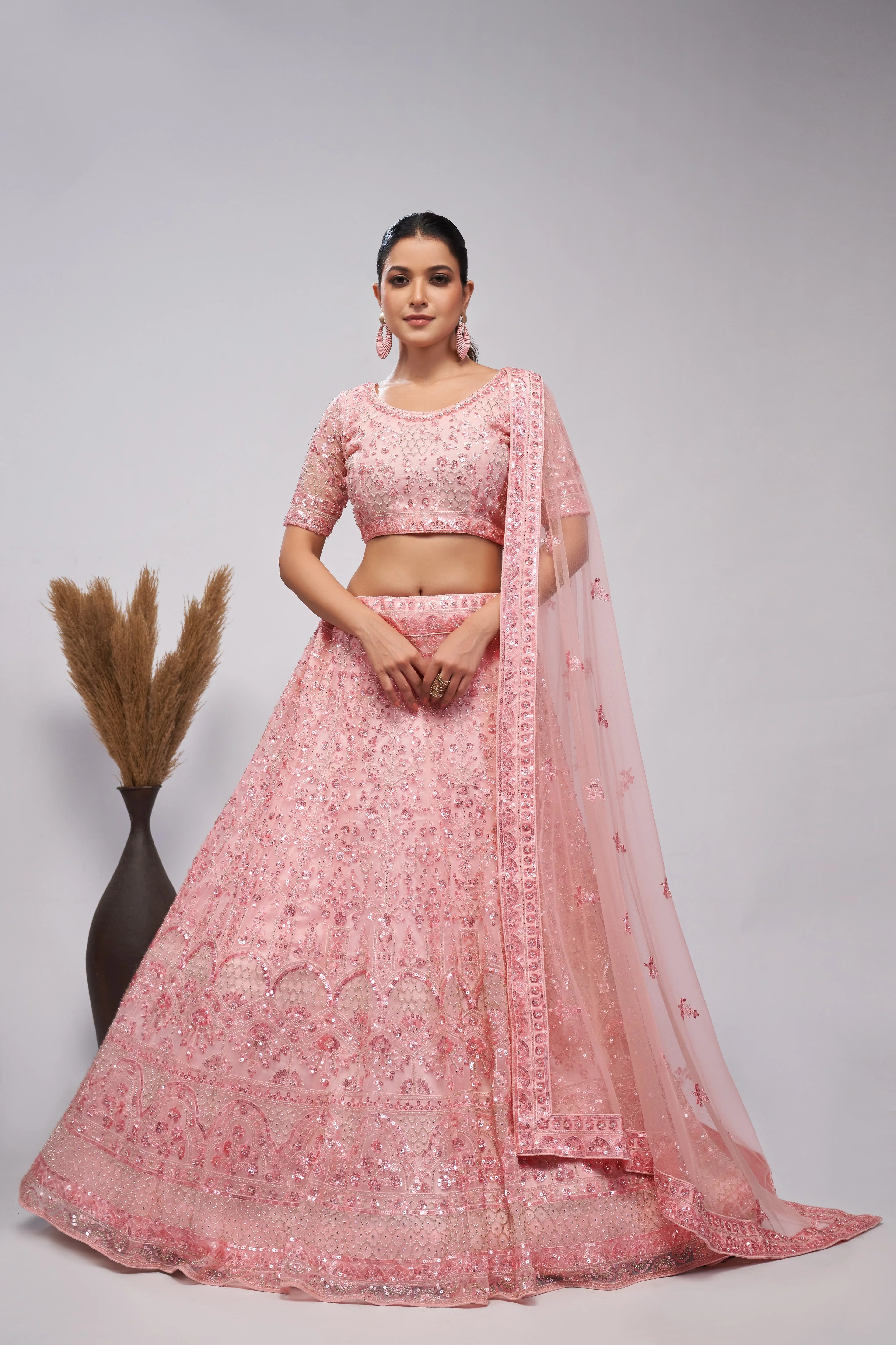 Pink Lehenga