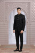 Black Royal Jodhpuri Suit for Men with Hand Embroidery Jodhpuri suit Anant Tex Exports Pvt.Ltd..