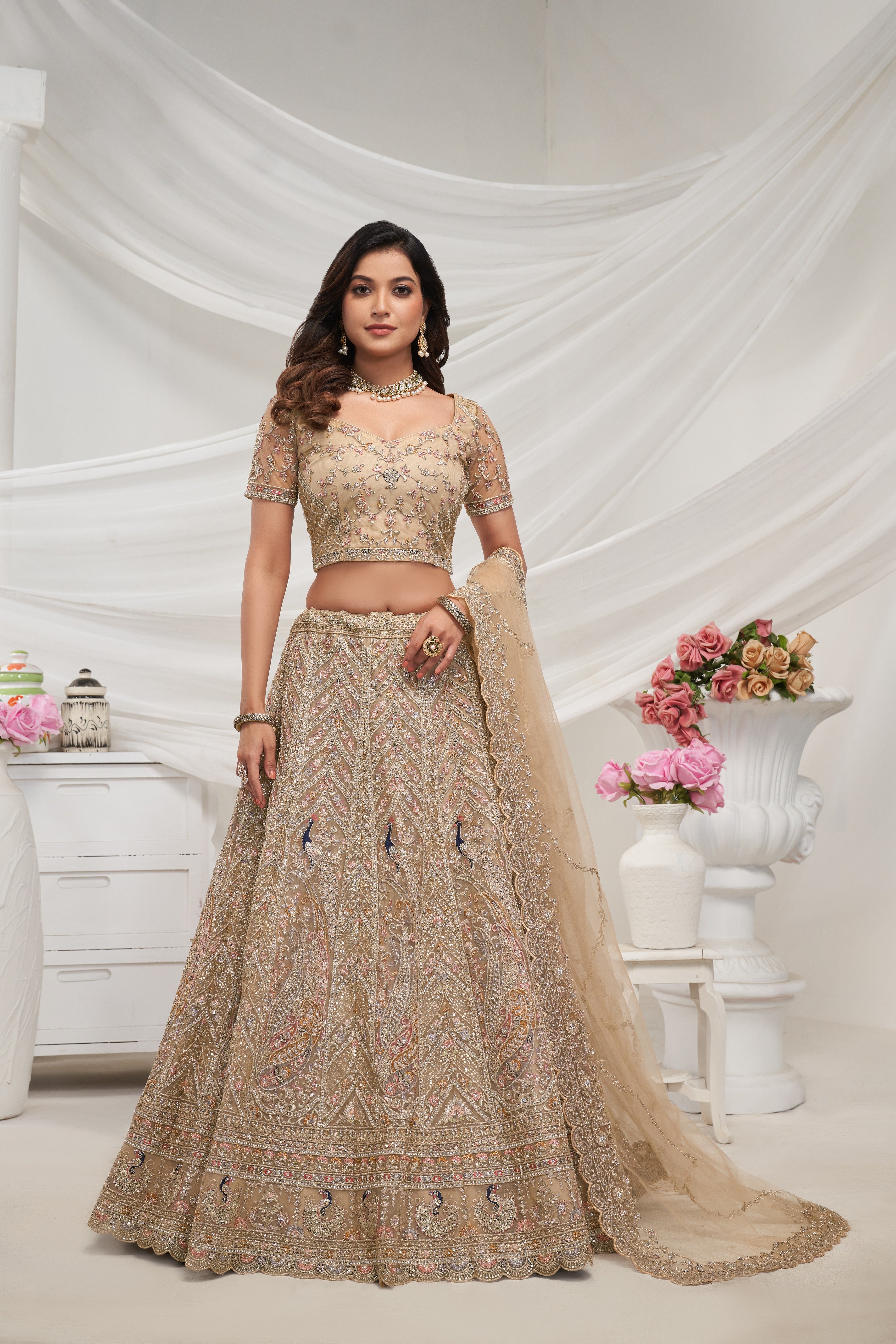 Golden Lehenga