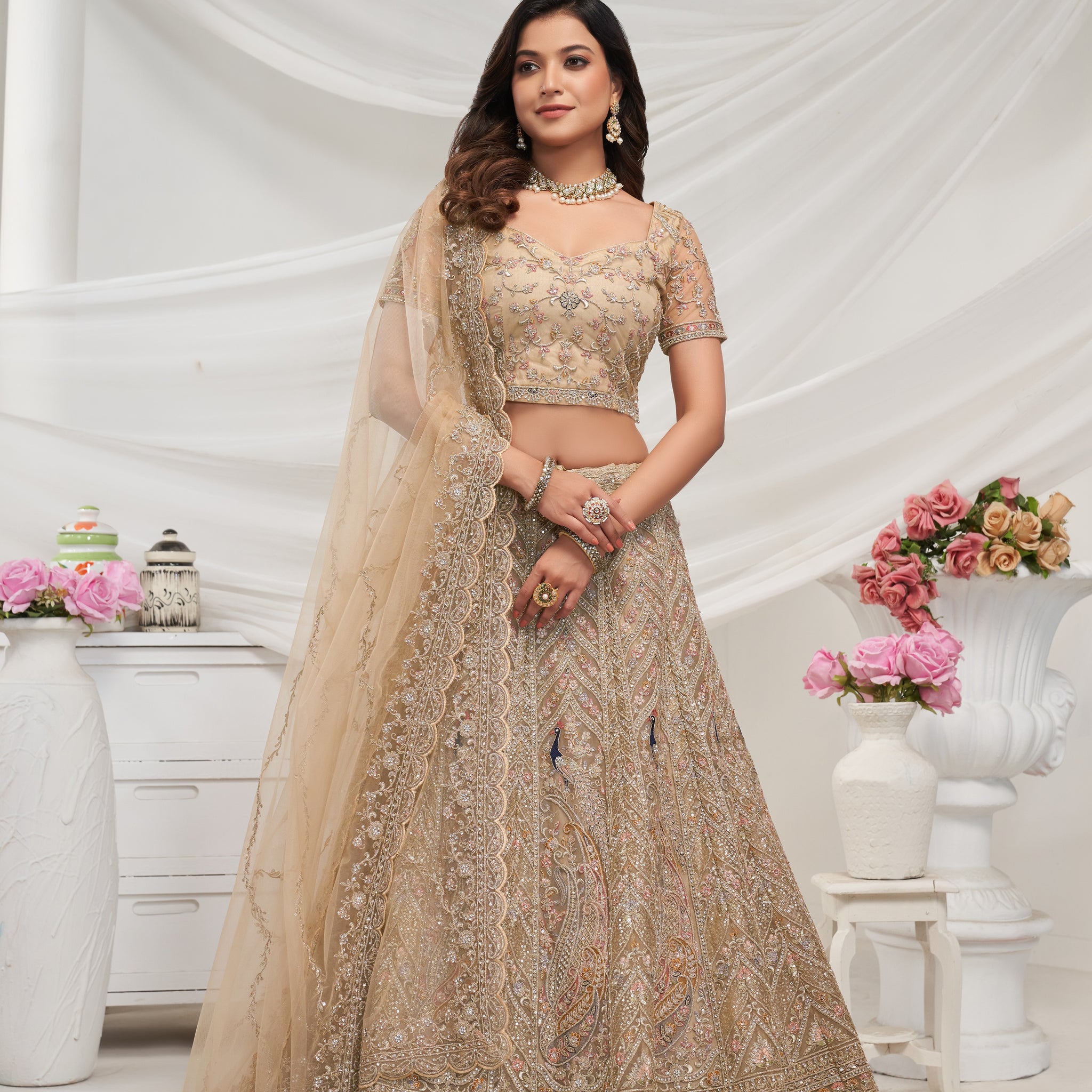Golden Lehenga