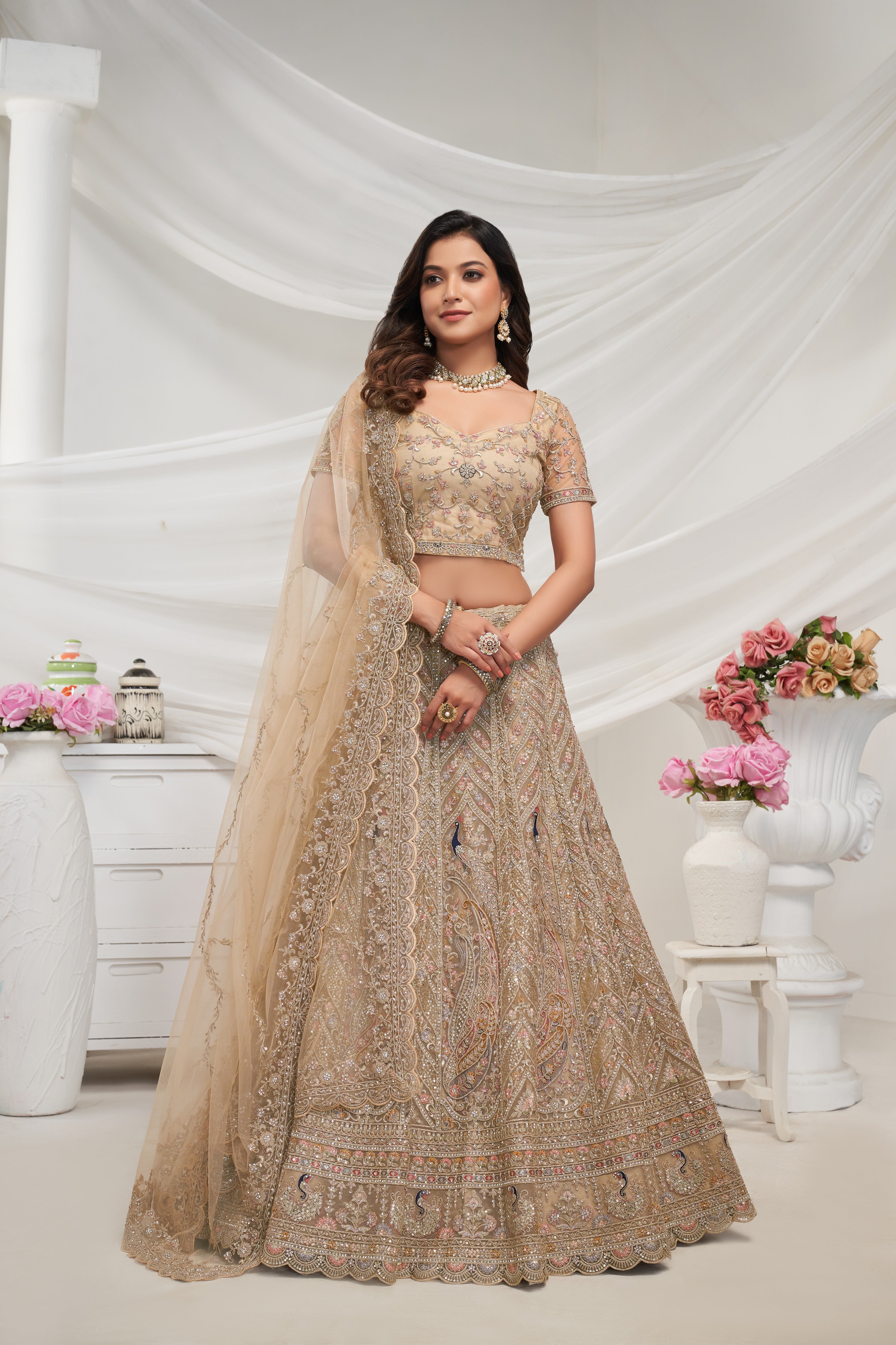 Golden Lehenga