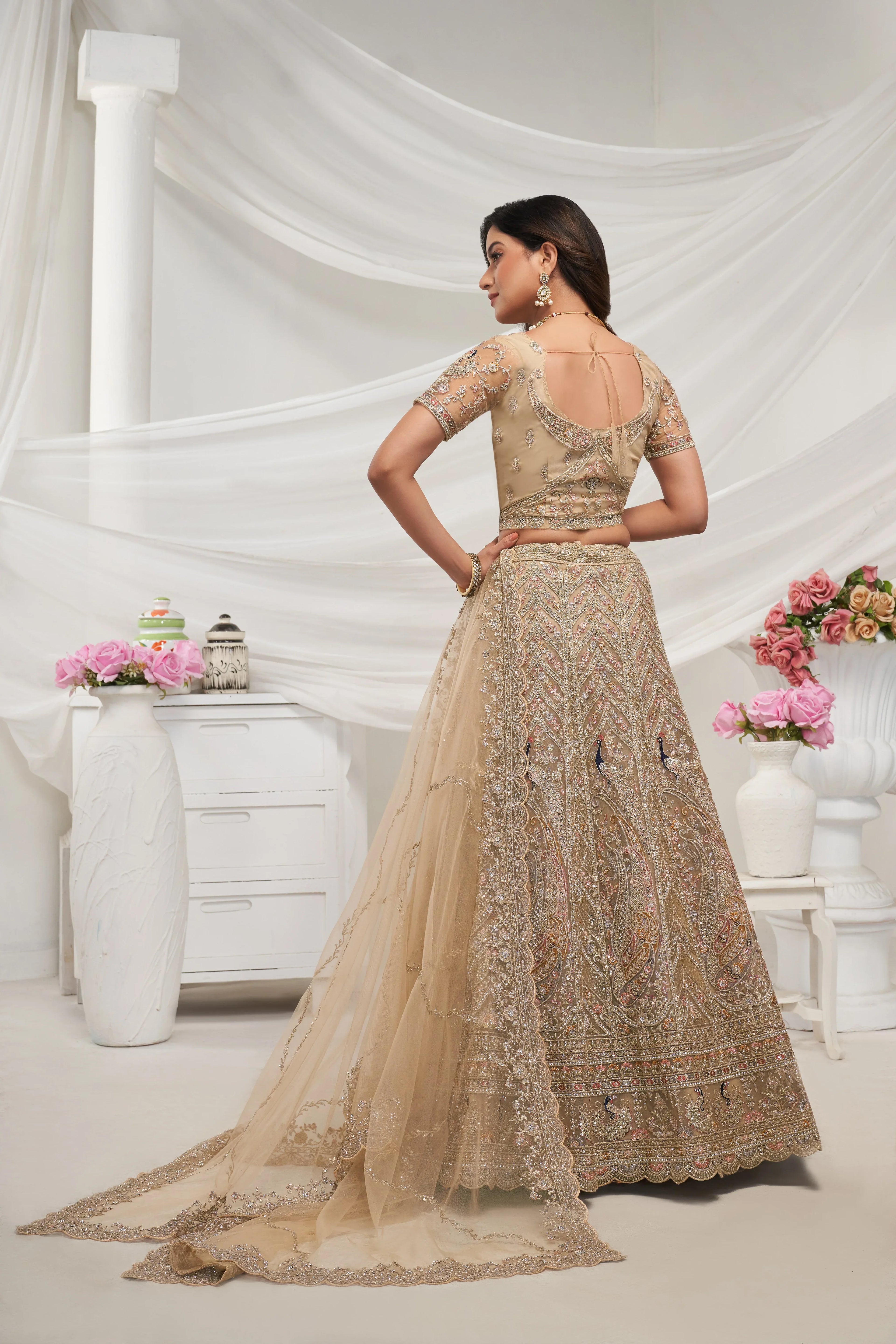 Golden Lehenga