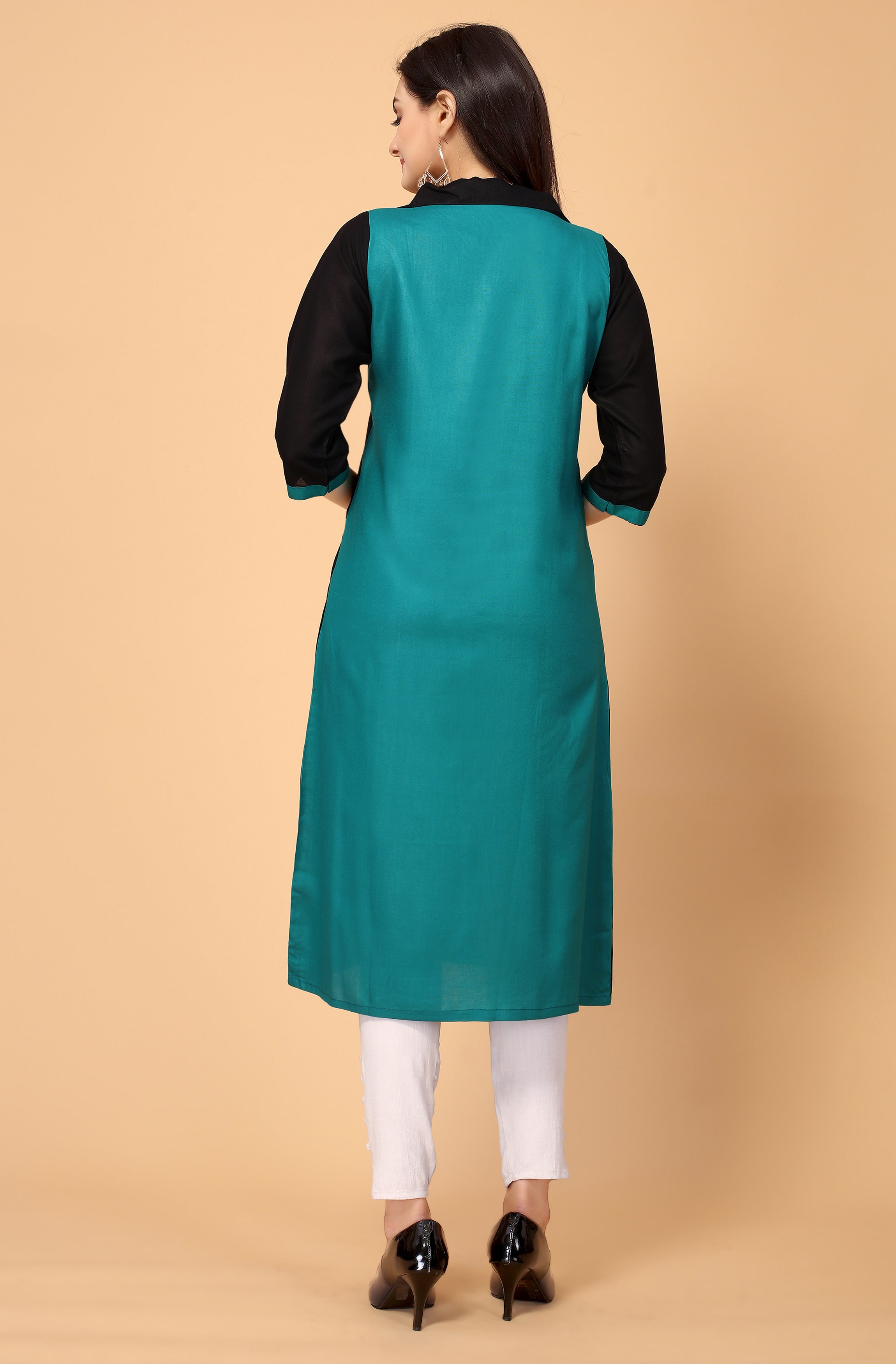 NEMI FESTIVE WEAR RAYON KURTI