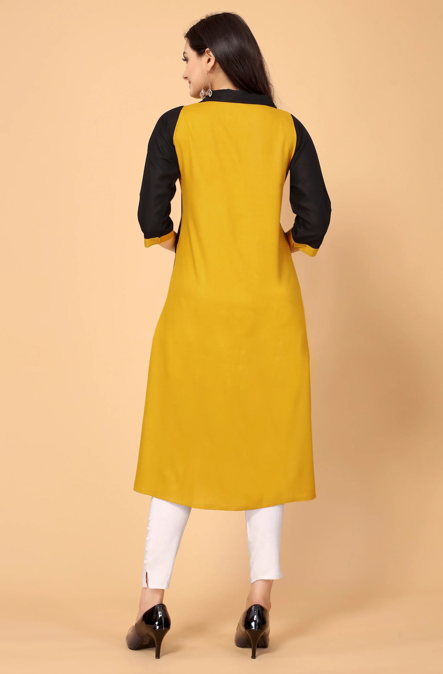NEMI FESTIVE WEAR RAYON KURTI - Anant Exports