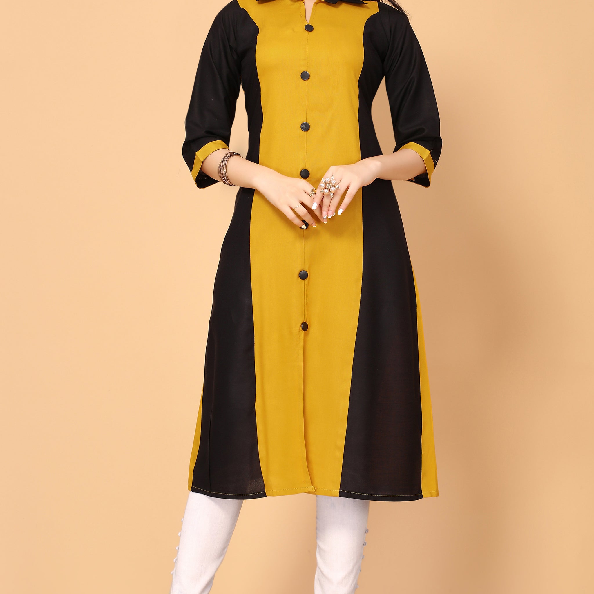 NEMI FESTIVE WEAR RAYON KURTI