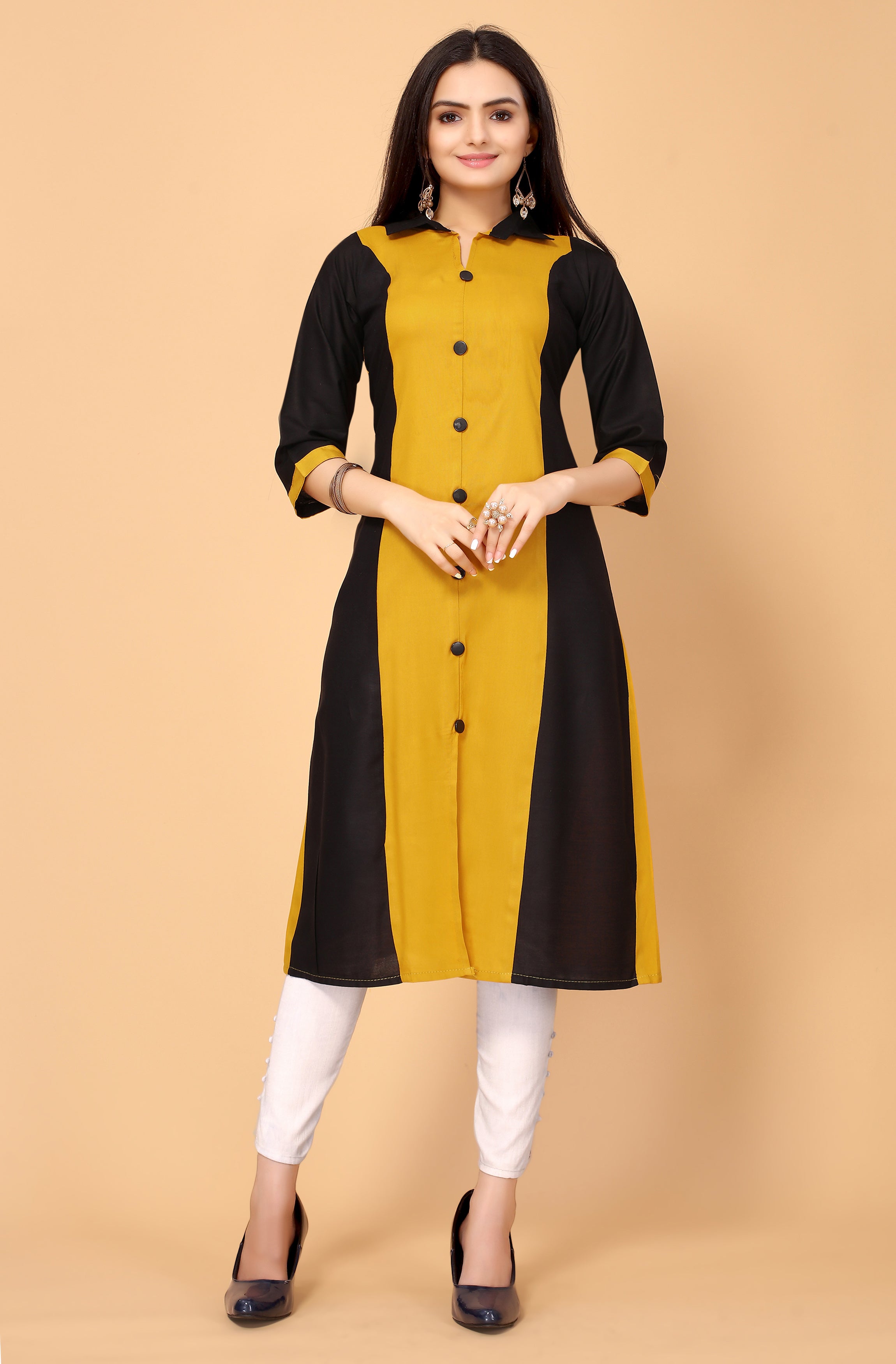 NEMI FESTIVE WEAR RAYON KURTI