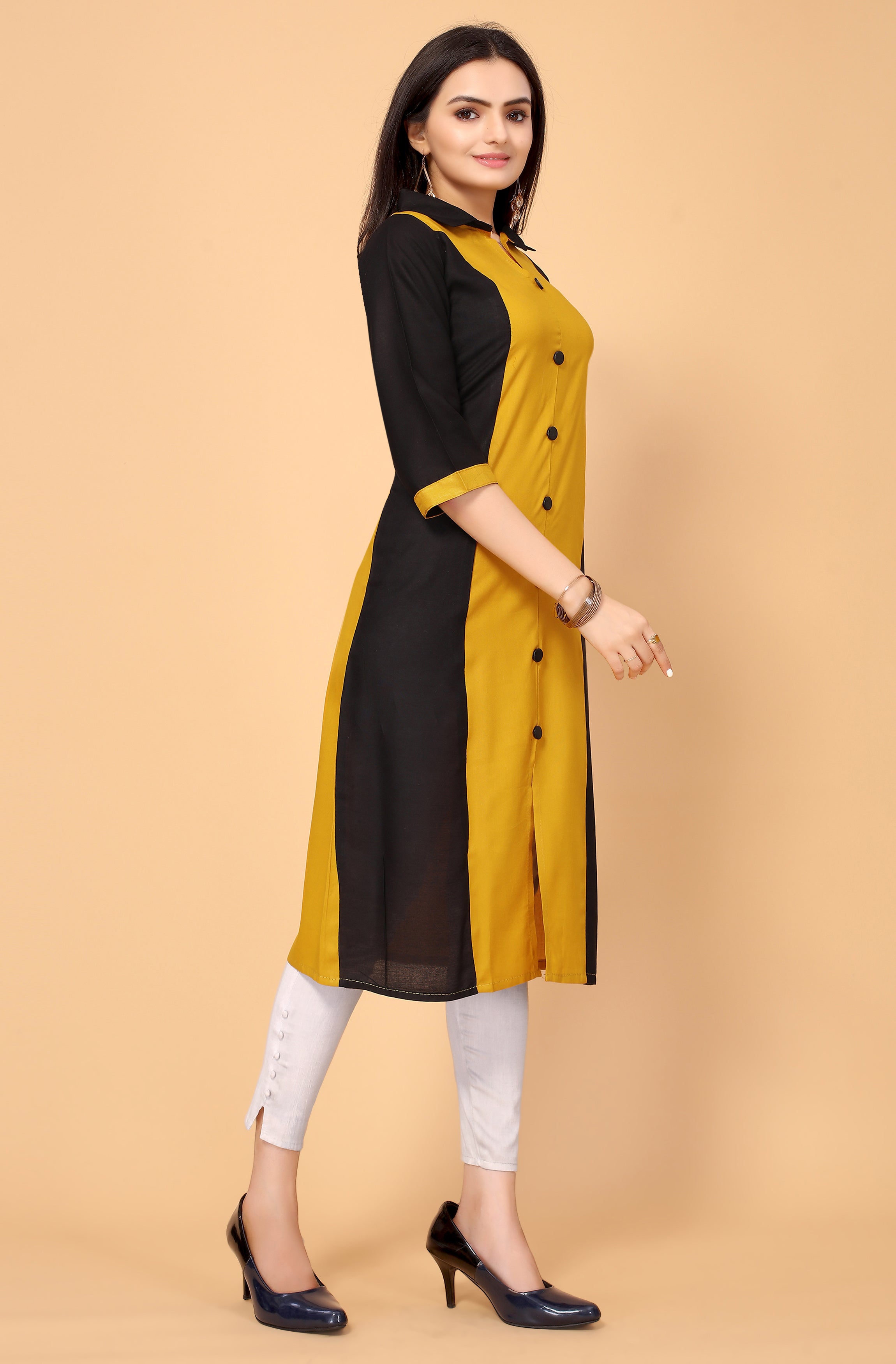 NEMI FESTIVE WEAR RAYON KURTI