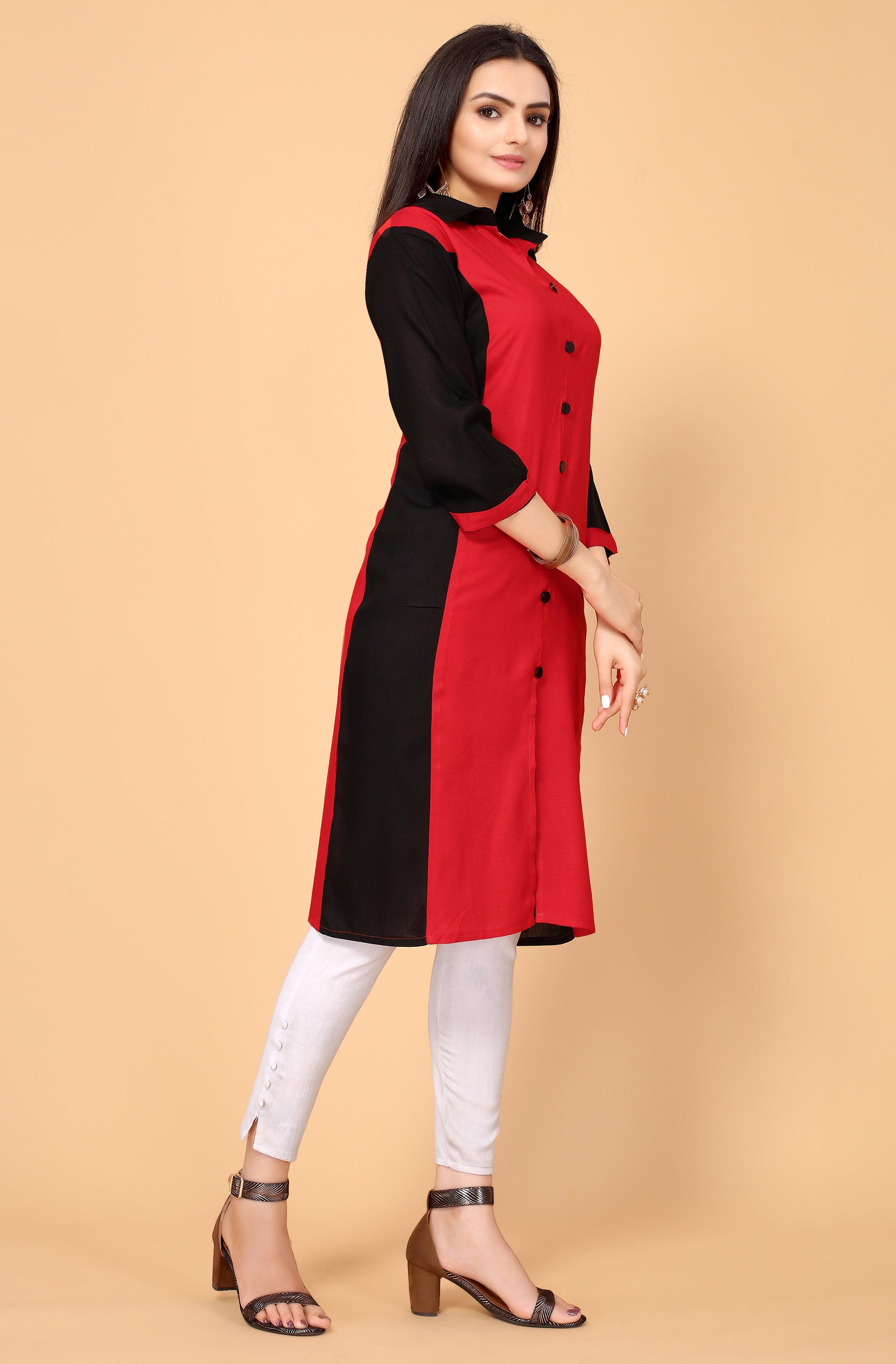 NEMI FESTIVE WEAR RAYON KURTI