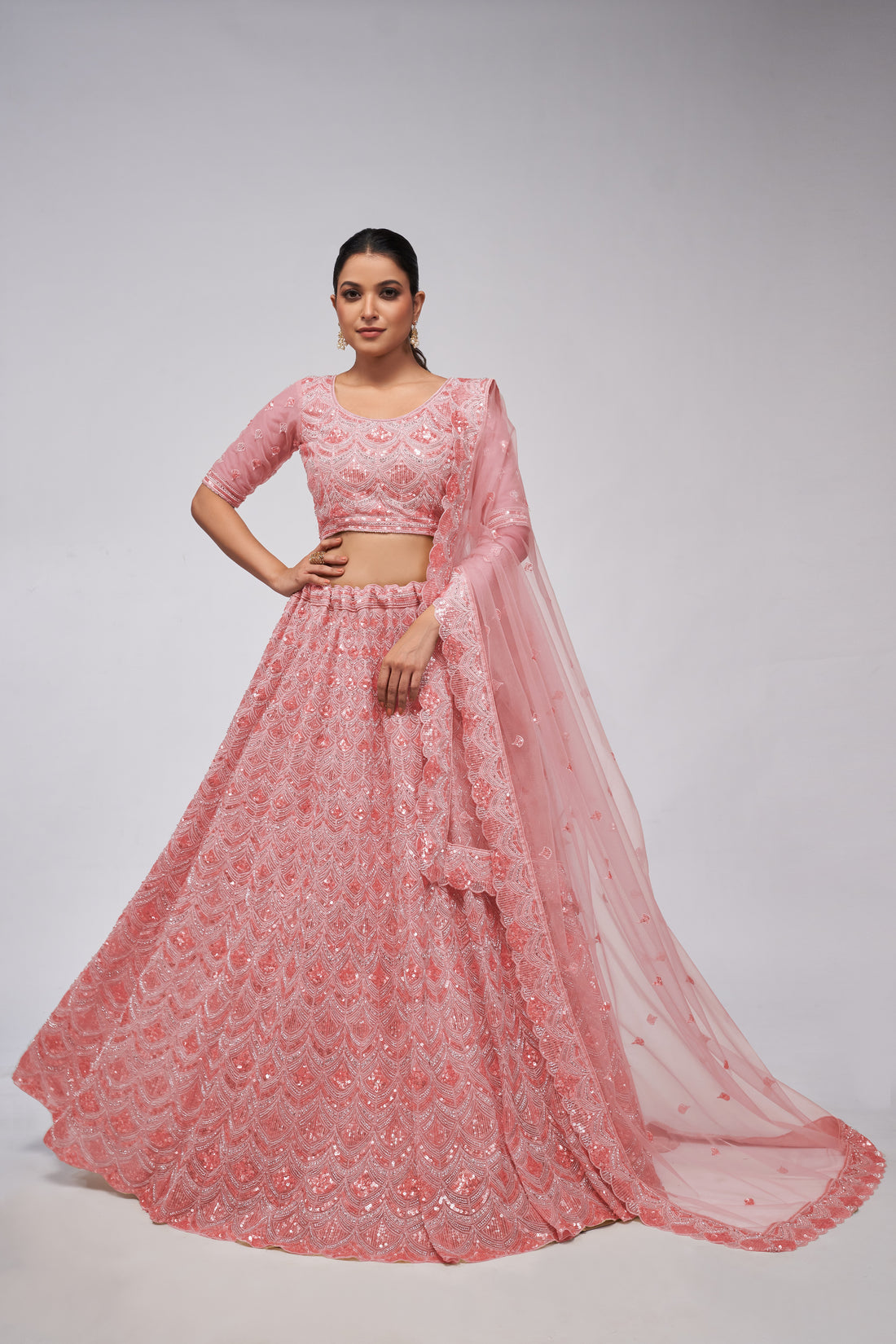 Pink Lehenga
