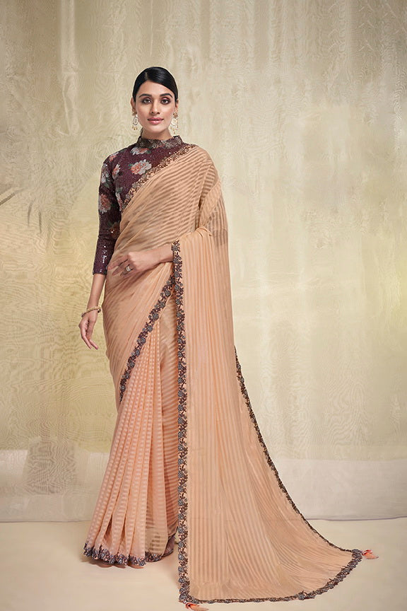 Georgette Saree