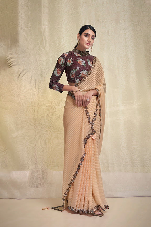 Georgette Saree