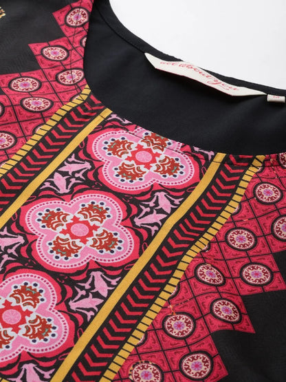 NAINA FESTIVE WEAR POLY CHANDERI KURTI - Anant Exports