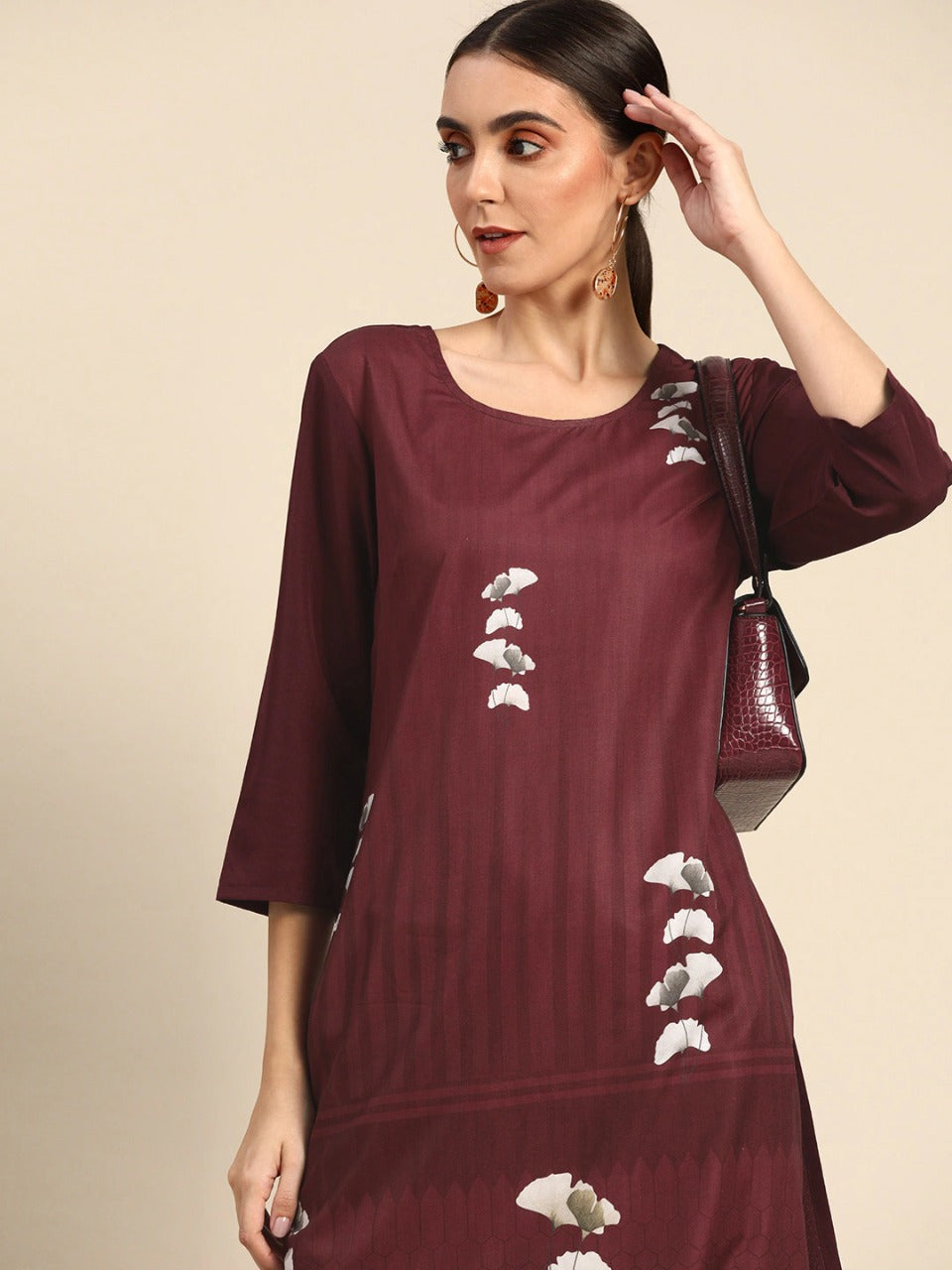 NAINA FESTIVE WEAR POLY CHANDERI KURTI