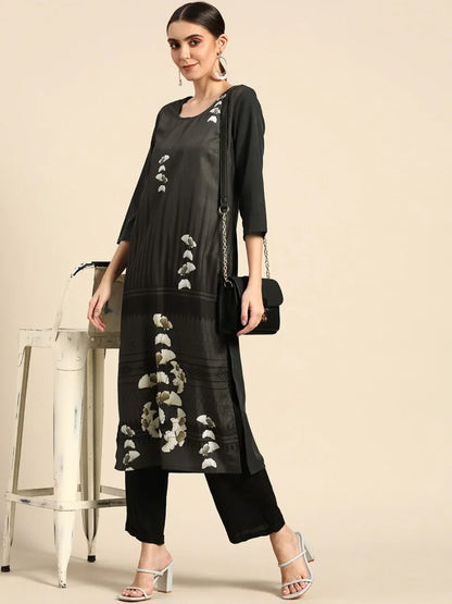 NAINA FESTIVE WEAR POLY CHANDERI KURTI - Anant Exports