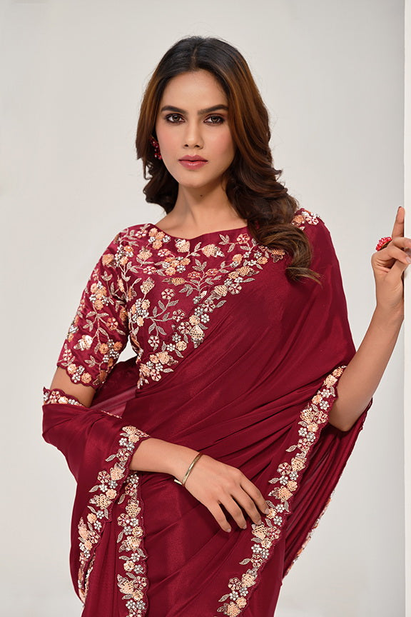 Crepe Georgette Saree