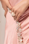 Crepe Satin Silk Saree