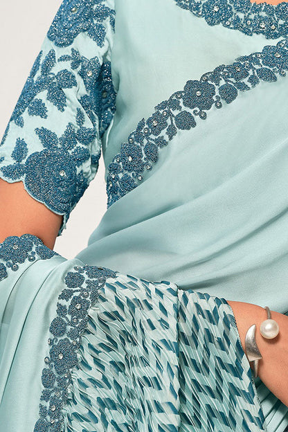 Satin Silk Saree