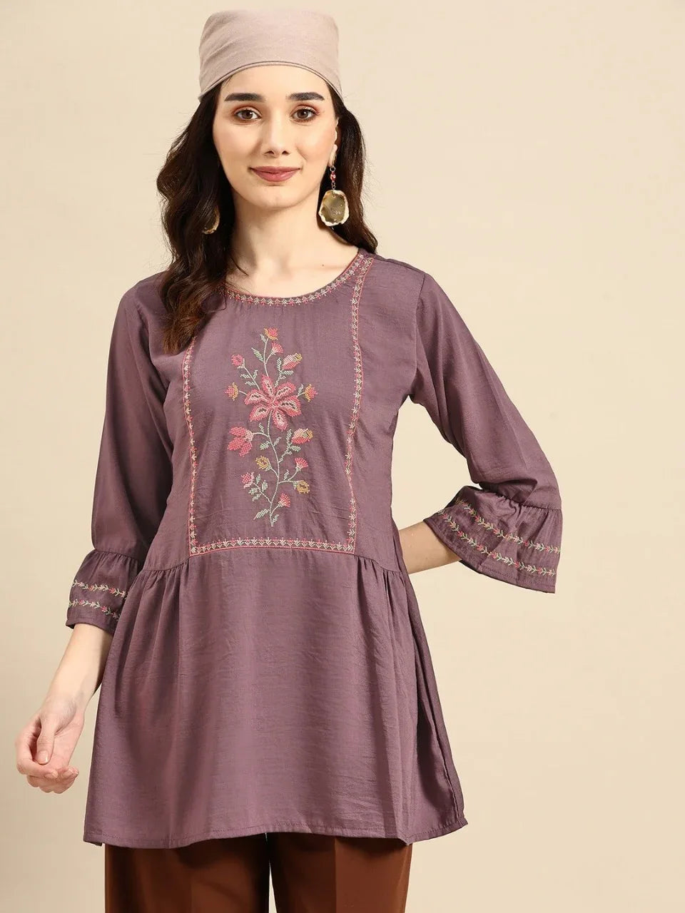 MARINA FANCY WEAR SHORT TOP - Anant Exports