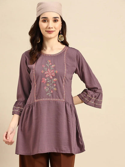 MARINA FANCY WEAR SHORT TOP - Anant Exports