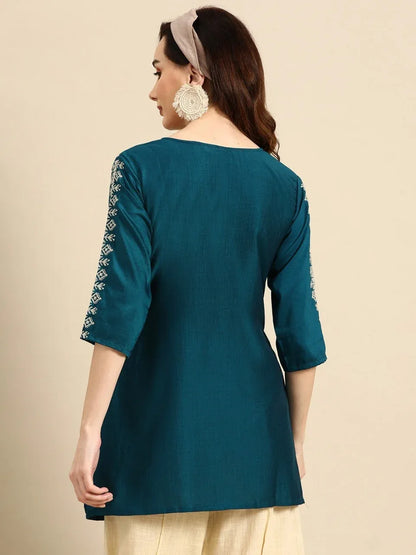 MARINA FANCY WEAR SHORT TOP - Anant Exports
