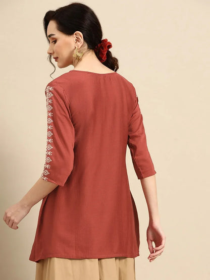 MARINA FANCY WEAR SHORT TOP - Anant Exports