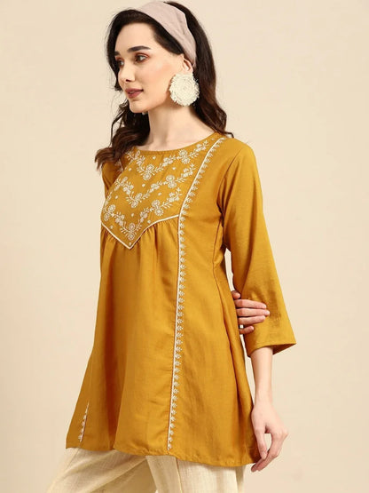 MARINA FANCY WEAR SHORT TOP - Anant Exports
