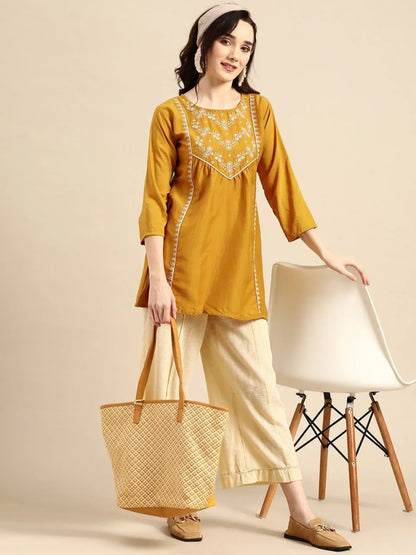 MARINA FANCY WEAR SHORT TOP - Anant Exports