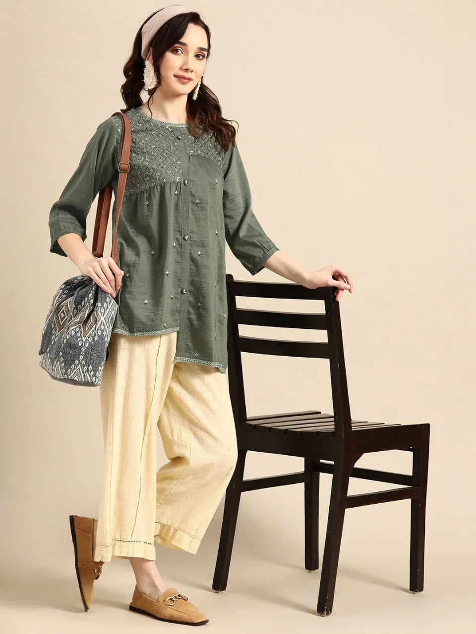 MARINA FANCY WEAR SHORT TOP - Anant Exports