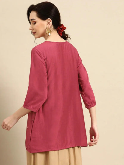 MARINA FANCY WEAR SHORT TOP - Anant Exports