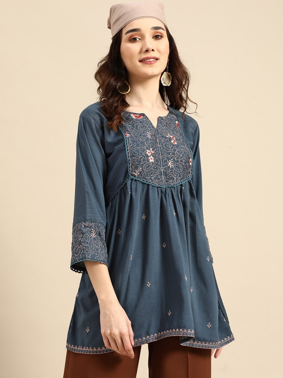 MARINA FANCY WEAR SHORT TOP