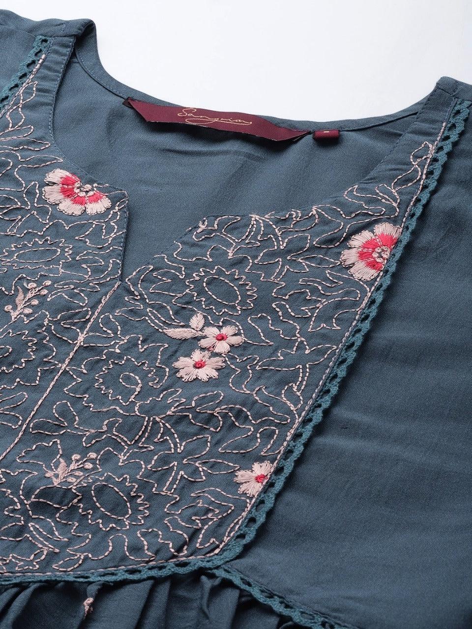 MARINA FANCY WEAR SHORT TOP - Anant Exports