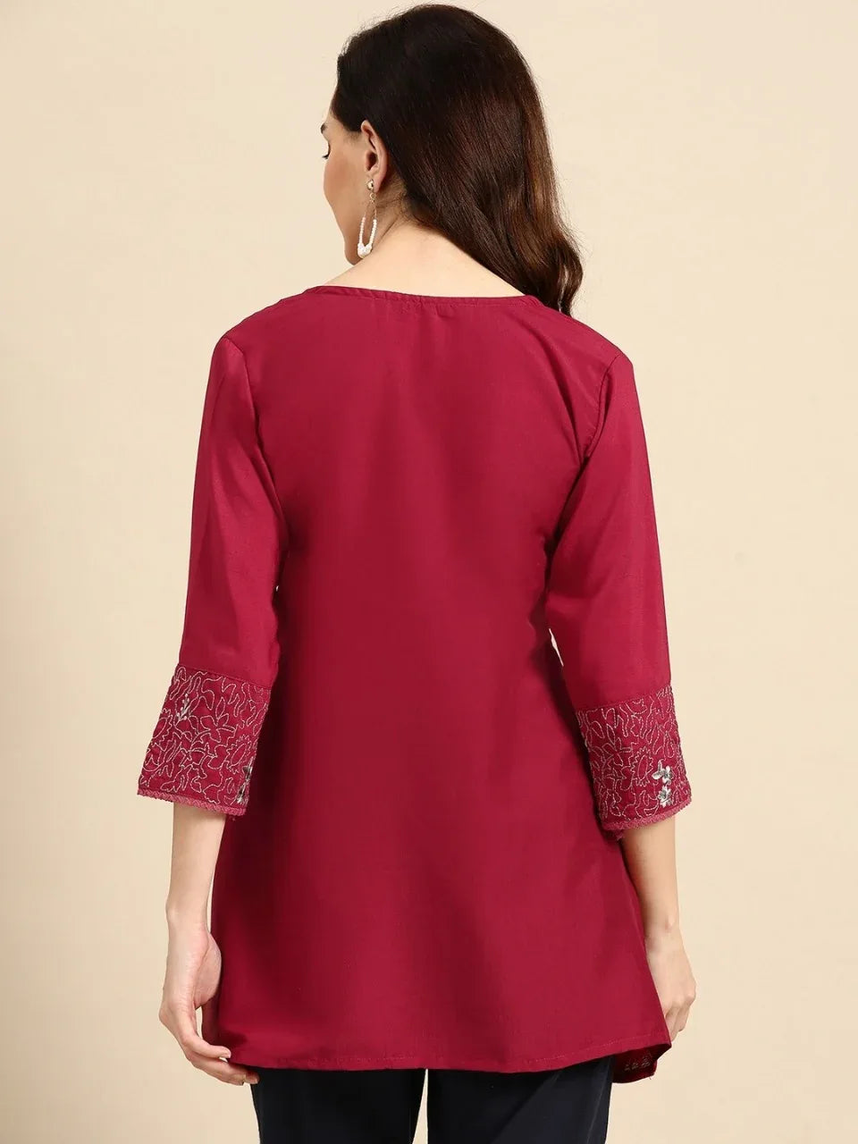 MARINA FANCY WEAR SHORT TOP - Anant Exports
