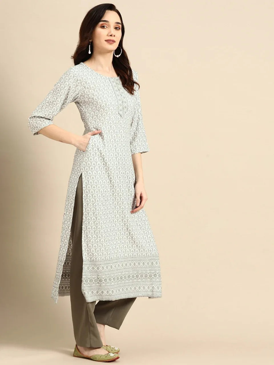 SAKHIYA FESTIVE WEAR FANCY KURTI - Anant Exports