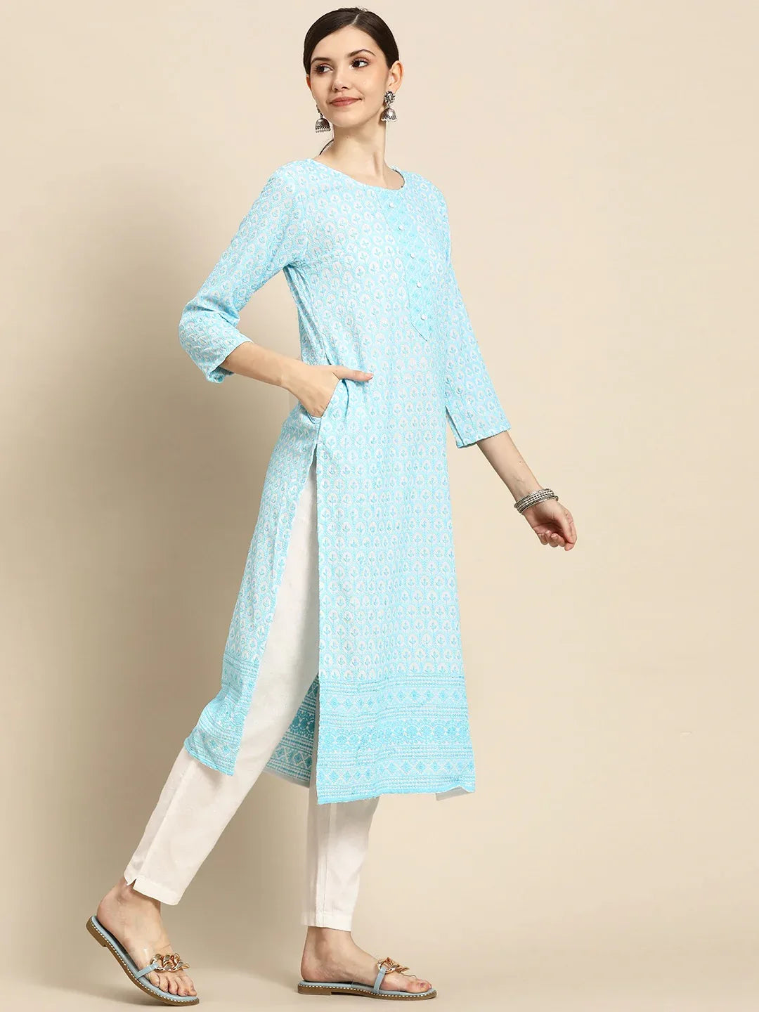 SAKHIYA FESTIVE WEAR FANCY KURTI - Anant Exports