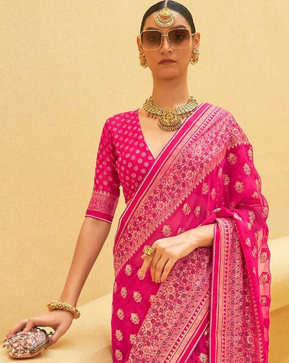 Organza Silk Saree